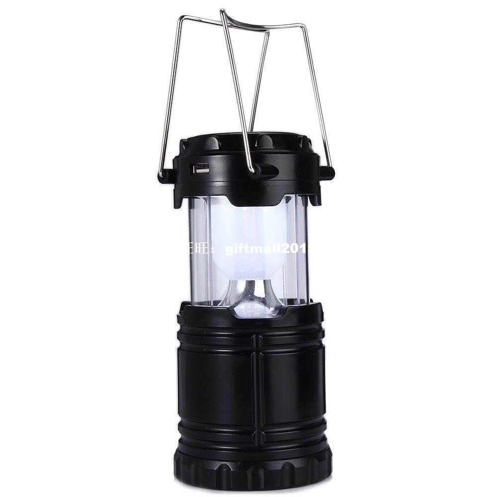 2022 hot New Portable Led Light Solar Camping Lantern 6 LEDs