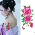 Scar Rose Butterfly Xăm Sticker Không thấm nước Nữ Long Lasting Flower Arm Clavicle Totem Thigh Sexy Body Paint Sticker