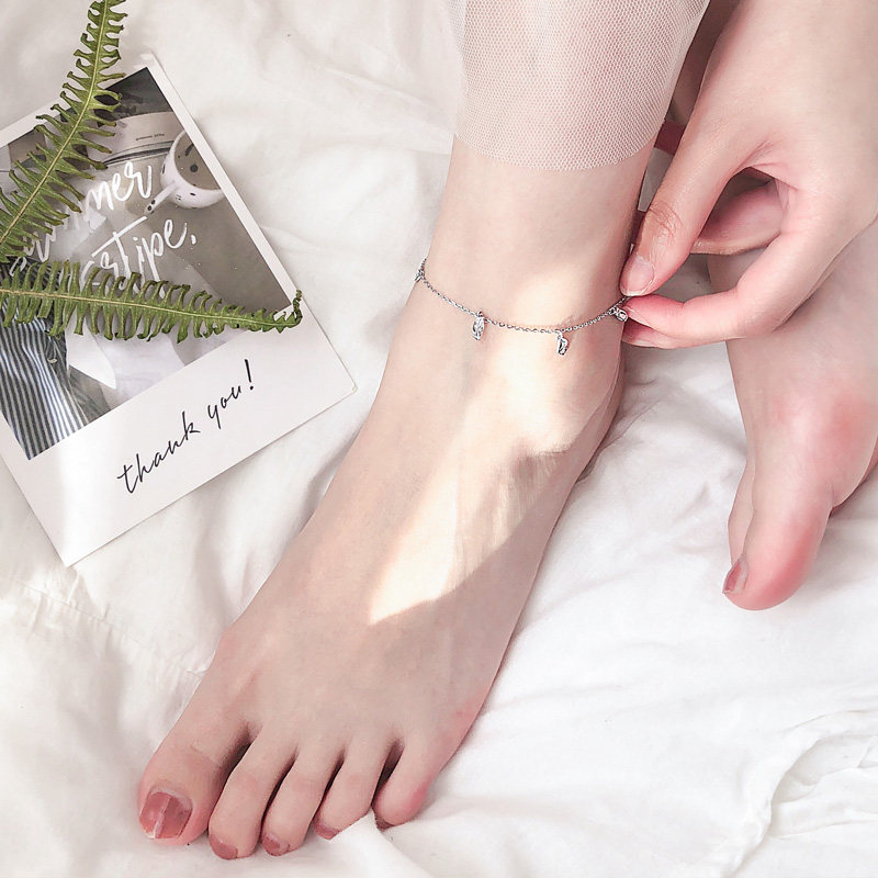 Chaine de cheville Femme en Argenterie - Ref 3102059 Image 1