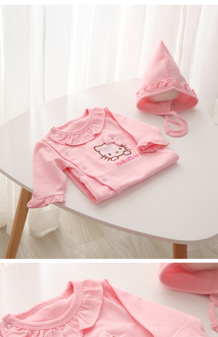 Bộ quà tặng mùa thu và mùa đông cho bé bộ romper cotton quần áo trăng rằm phù hợp với jumpsuit quà trăng tròn quà tặng sáng tạo set đồ sơ sinh cho bé gái