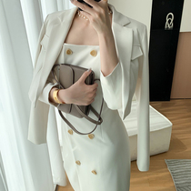 Choi Aunt Tailor Made Woman Chaebol Short Suit Superior Long-sleeved Dress Woman 2021 New Fall Suit