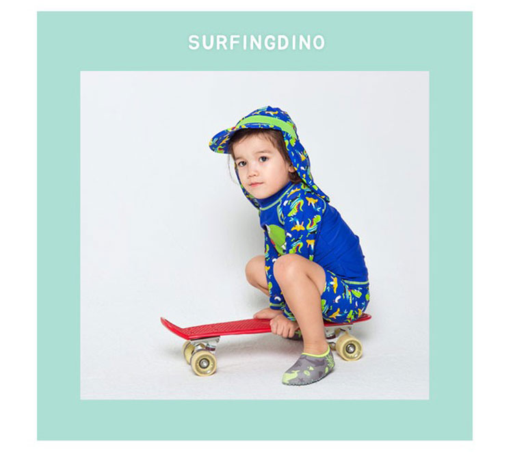 Đồ bơi cho bé trai Đồ bơi chia tay dài Kem chống nắng khô nhanh Hàn Quốc Big Boy Boy Đồ bơi dễ thương đồ bơi nàng tiên cá cho be gái