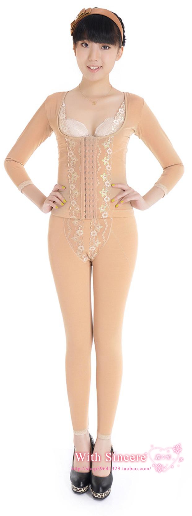Nữ họa tiết da báo cộng với nhung dài tay cơ thể định hình phù hợp với corset body định hình đồ lót nhiệt bụng cơ thể cơ thể lạnh áo liền thân gen bụng định hình