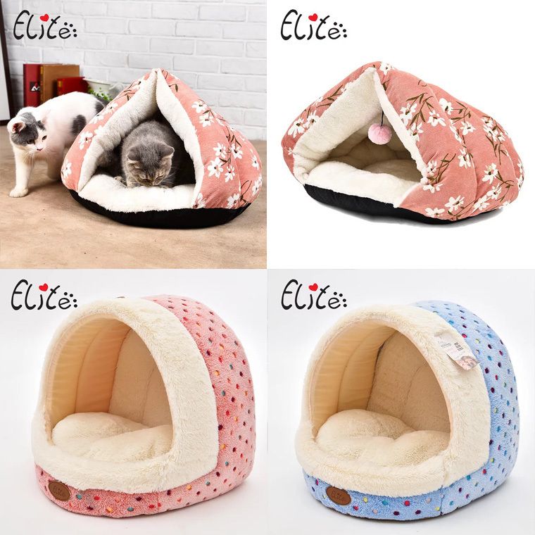 Outlet Foreign Trade Cat Nest Teddy Nest Romantic Warm Cat Deep Sleeping Bag Dog Nest Cute Cat Nest Bed Pet Nest