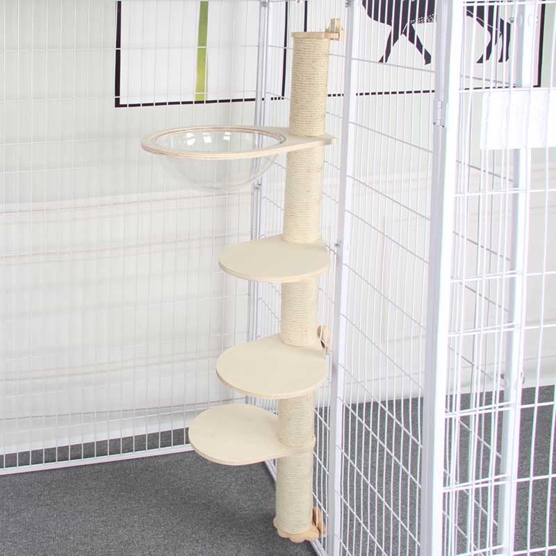 Free space cat cage fixed cat cat cat cat cat crawling platform springboard DIY replace sword hemp toy