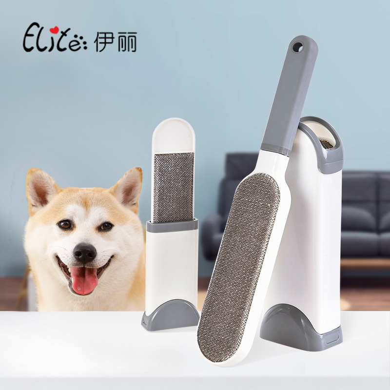 Yili pet brush cat sticky hair remover set (TPR handle) cat and dog hair removal brush is convenient and practical