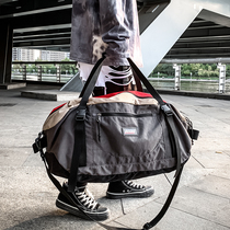 Shoulder Bag Tide brand men and women shoulder bag large capacity sports fitness bag short distance travel bag portable luggage bag