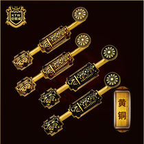 Armoured Bronze pure copper Ming pin thickened with full copper door pin imitation ancient Chinese gate door bolt copper door buckle BF-01 #