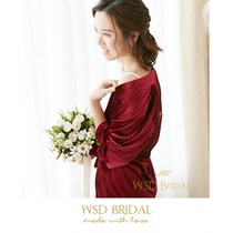 Bridesmaid morning gown winter velvet wsd bridal custom embroidery velvet nightgown bridal morning gown