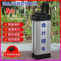 Take-out lithium battery 36v48 Volt folding electric bicycle silverfish Haiba universal detachable battery