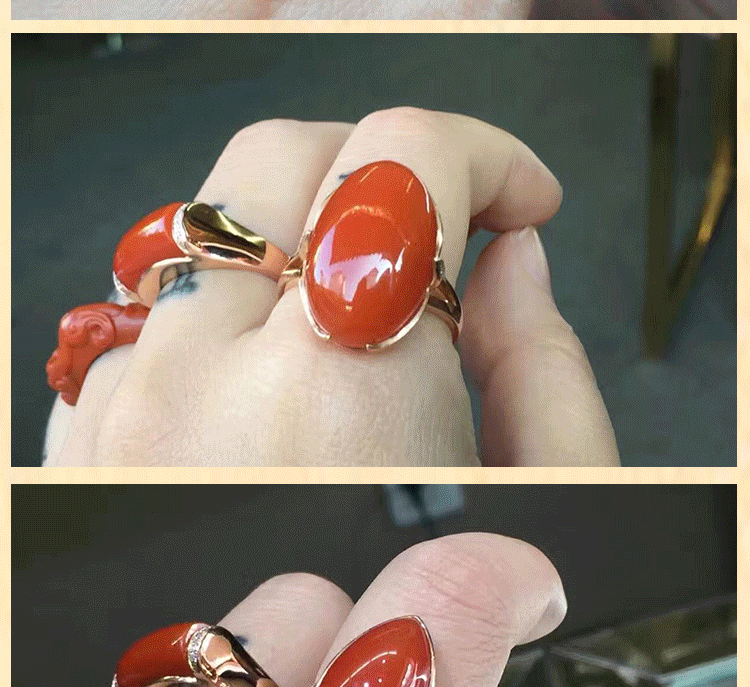 Bague Femme OTHER   en Cristal naturel pierre semi-precieuse - Ref 3089481 Image 19