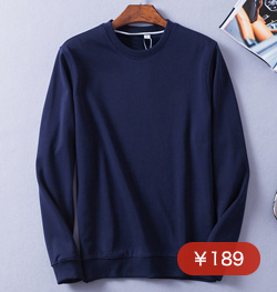Tiền phúc lợi, đếm ngược để bán! 70 len Merino + 30 áo len cashmere nam 184076 áo thun nam cổ tròn