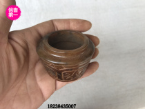 Hot sale antique jade Jade antique collection carved jade Jade imitation Unearthed High ancient jade pendant crafts 13