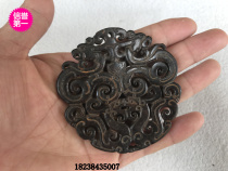 Hot sale antique jade Jade antique collection carved jade imitation Unearthed High ancient jade pendant crafts 25