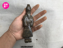 Hot sale antique jade and jade antiques collection carved jade imitation Unearthed High ancient jade crafts handlebar pendants