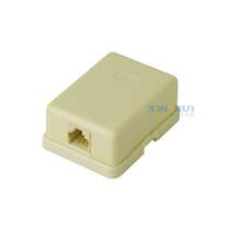 6P4C блок-ответвление RJ11 splitter splitter American Telephone junction box RJ11 Sub-wire box 4 Core