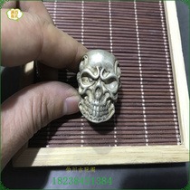 Mens ring Miao silver pure white copper Tibet silver jewelry ring finger imitation silver creative ring
