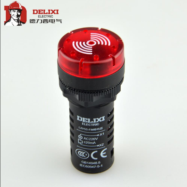 Delici LAY5S-FM AD16-22SM Intermittent Flash Honeyware Warning Light AC220V DC24V