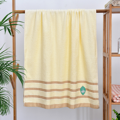 洁丽雅浴巾纯全棉成人加厚婴儿男女吸水速干不掉毛家用大号毛裹巾