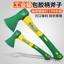 Woodworking axe home fire axe outdoor self-defense camping axe logging wood chopping wood axe cutting bone battle axe