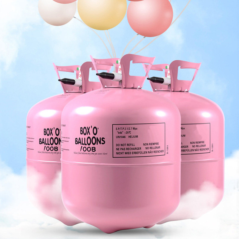 Helium tank Household vial inflatable pump balloon floating nitrogen wedding room layout Birthday wedding hydrogen replacement