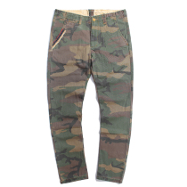 American tough guy retro double R camouflage texture good one than mens slim casual trousers mens pants