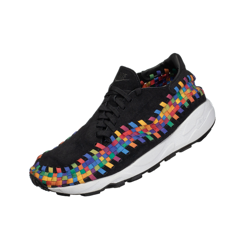 Nike Air Footscape Woven Rainbow Comfortable and Soft Casual Shoes Fb1959-002