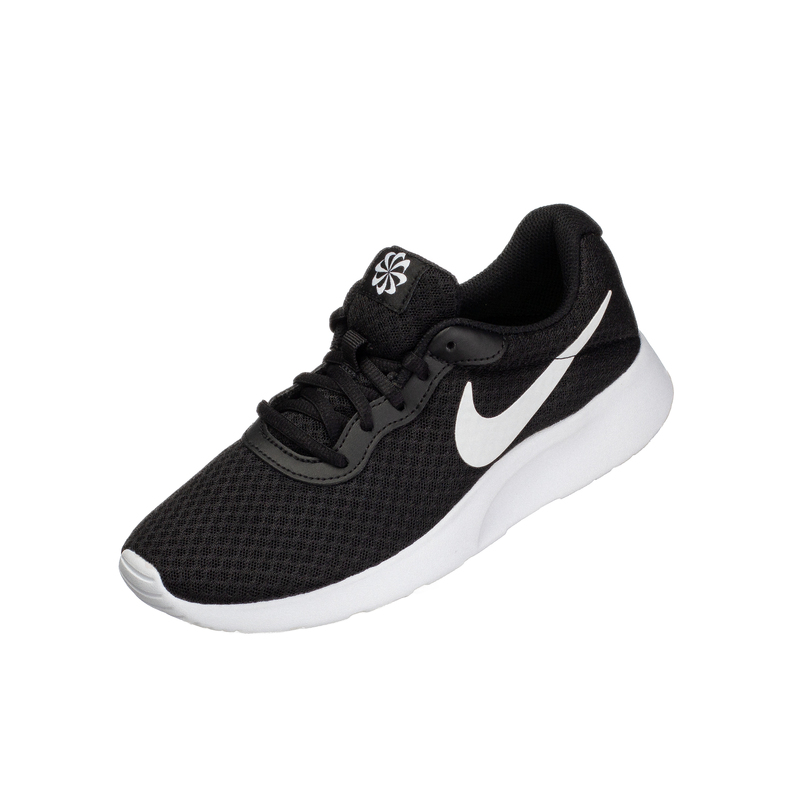Nike Tanjun Low Comfortable, Versatile, Lightweight Lifestyle Running Shoes for Women, Black and White Dj6257-004