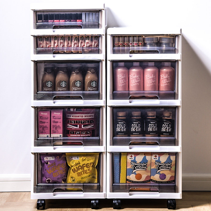 Jubilee dragon plastic drawer containing cabinet living-room home transparent containing box multilayer children's toy snacking cabinet