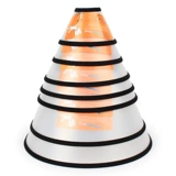 Классическая Элизабет Круг Кэт -Кэпки Капс собак, укус, борьба, поглощение поглощения, стыд линг -кружок держатели домашних животных