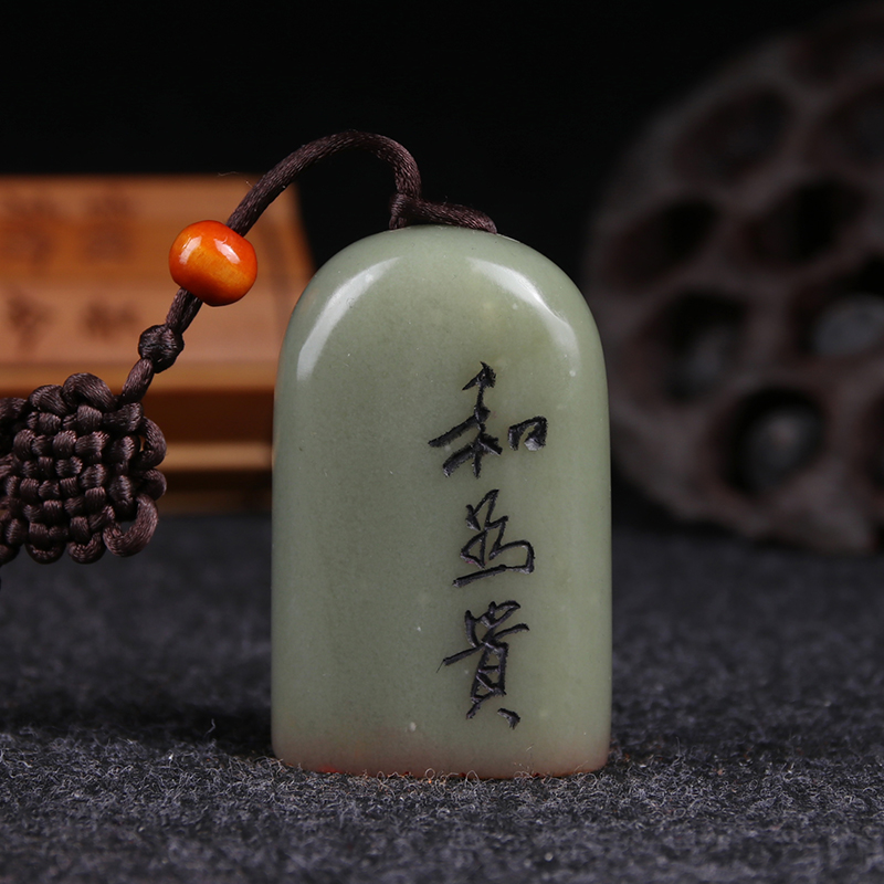 (Harmony) xian zhang manual carving finished seal calligraphy and painting Tibetan calligraphy painting of first ya wei li pin zhang