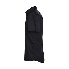 Рубашка мужская armani/阿玛尼男装衬衣 夏季新品商务休闲黑色短袖衬衫潮男