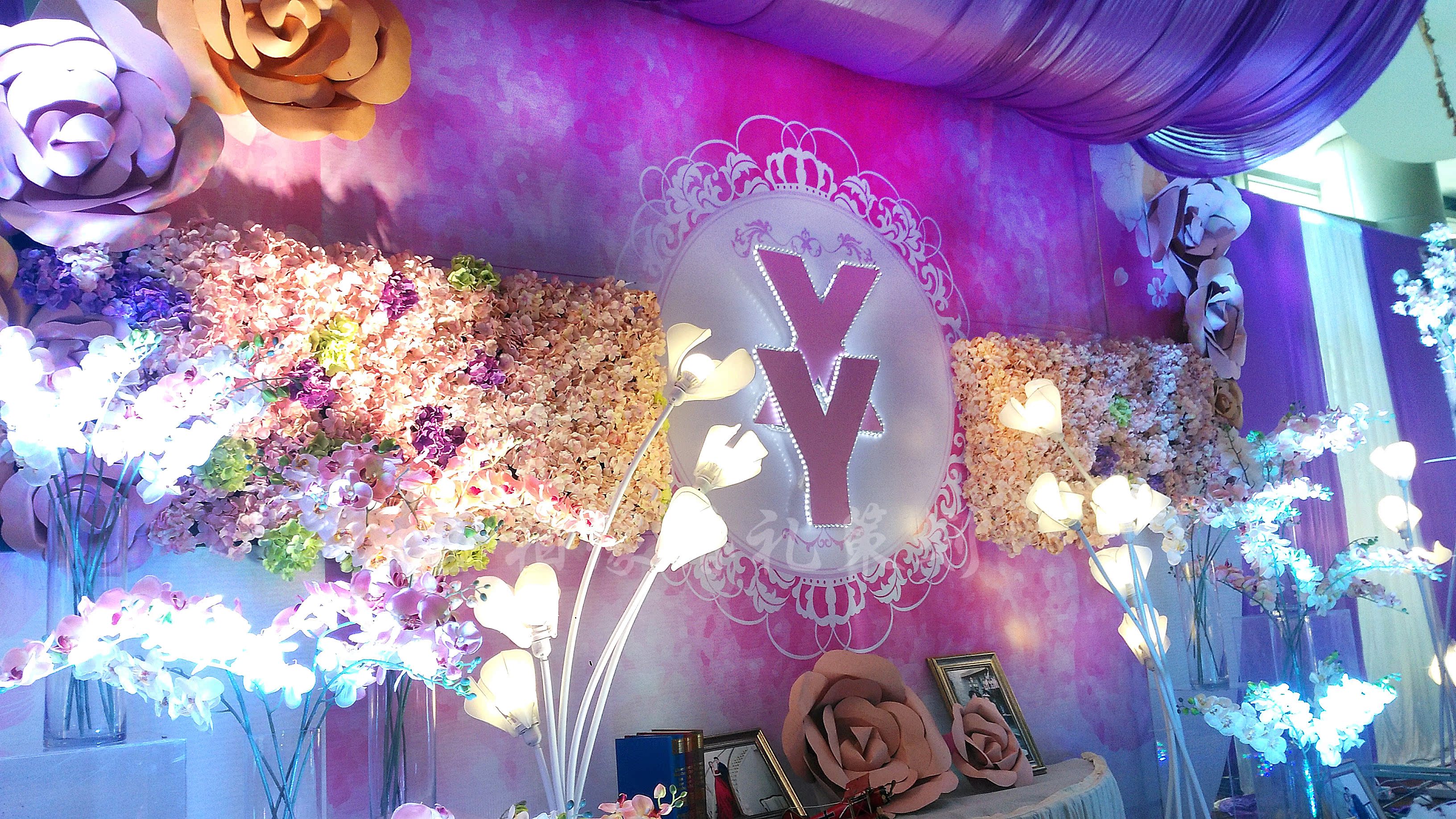 Wuxi Wedding Celebration Company Wedding Planning Site Venue Placement Courseage Birthday Sushi With Makeup and Filming Wedding Ceremony