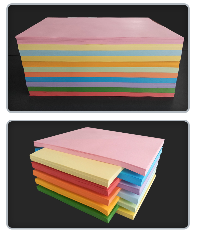 Chẳng hạn như bài hát màu a4 mẫu giáo trẻ em học sinh origami trộn màu đỏ vàng xanh xanh hồng tím thẻ màu giấy huỳnh quang màu A4 giấy in sao chép giấy 100 văn phòng hai mặt