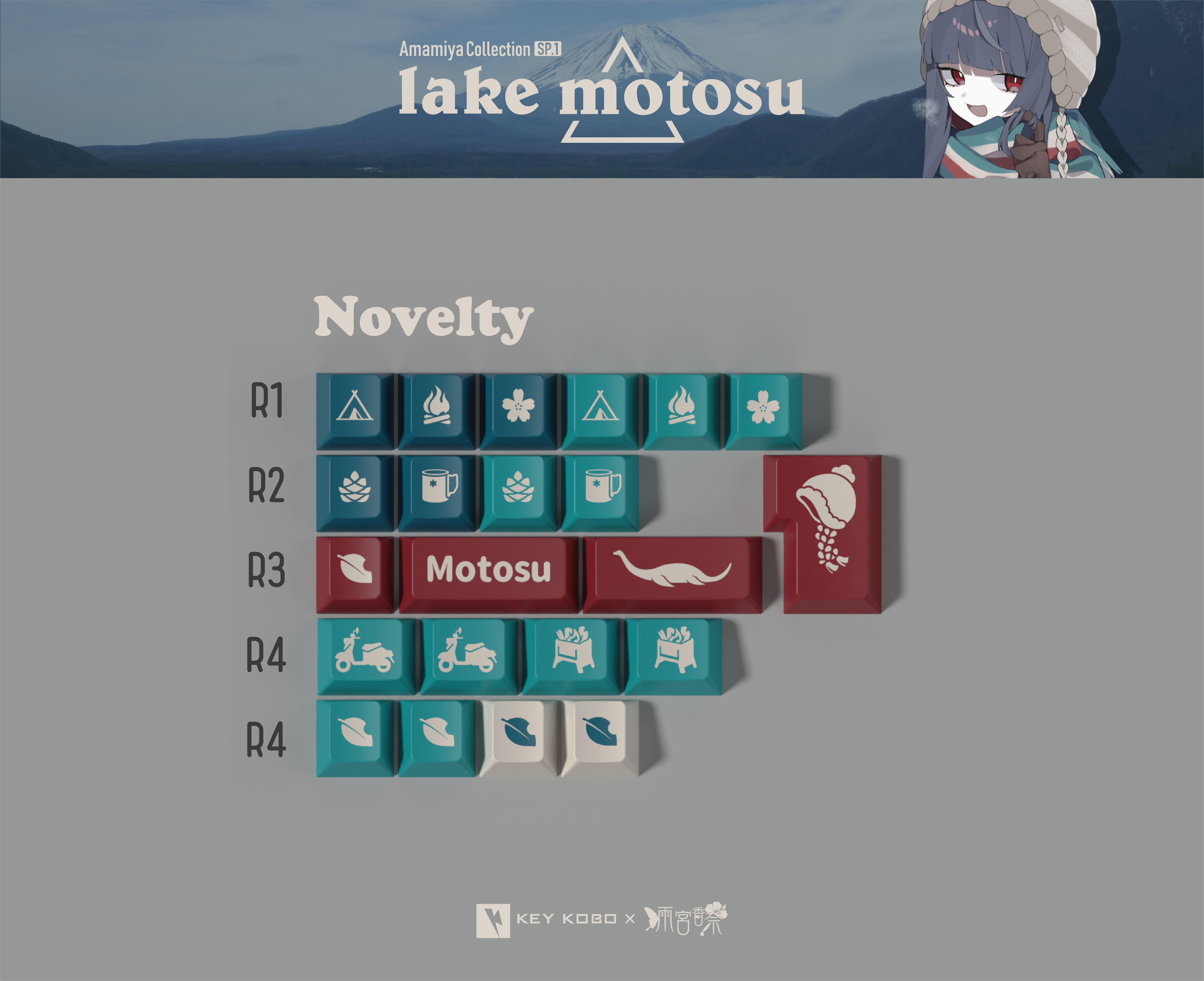 KeyKobo Lake Motosu 本栖湖键帽键工坊-淘宝Taobao | 天猫Tmall