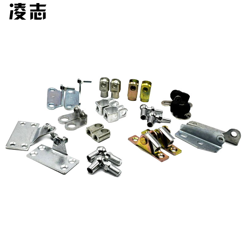 Hydraulic rod support rod gas spring bulb fittings ball flat L U Y fixed head manufacturer direct sales