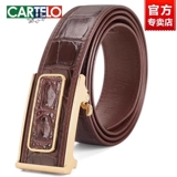 Универсальный ремень, импортные штаны, крокодил, из натуральной кожи