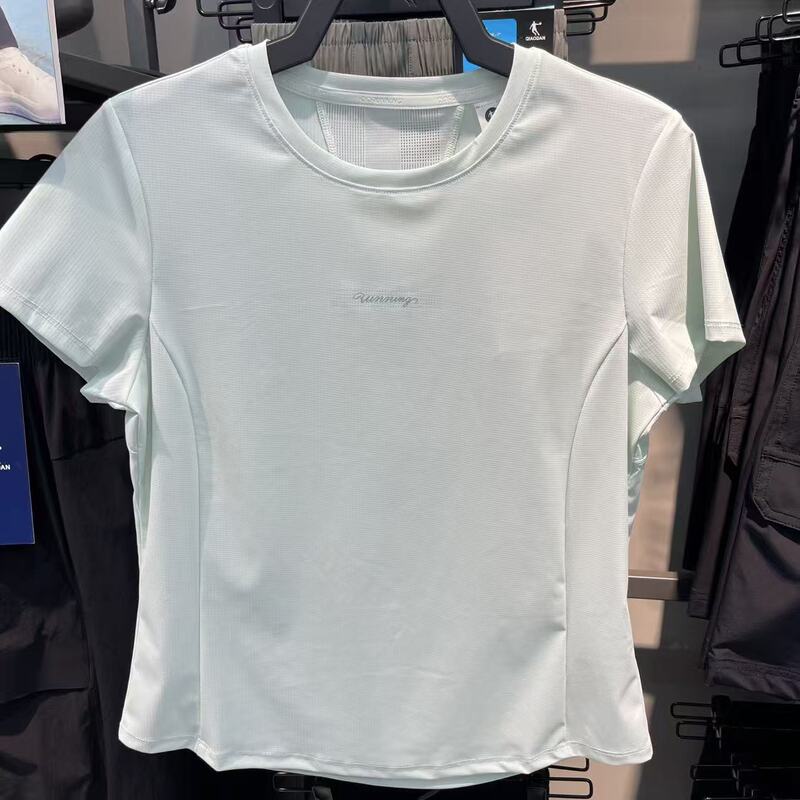 Qdbhs2263247 Jordan Women's 2026 Autumn New Ice-Feel Short-Sleeve T-Shirt Breathable Slim-Fit Round Neck