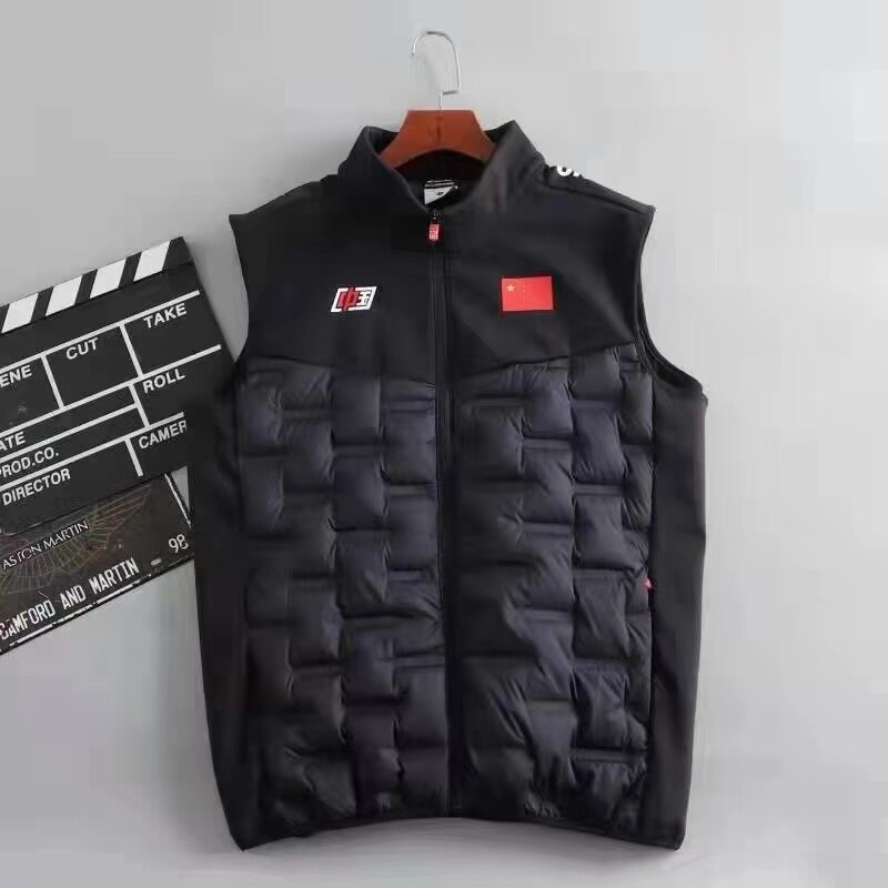 National team spring and autumn sports lightweight down vest
