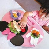 Японская детская посуда, обеденная тарелка, комплект, 6 шт, 8 шт