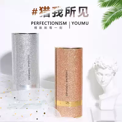 Simple fashion sunglasses case ins sunglasses case Korean Harajuku girl portable myopia glasses case storage box female