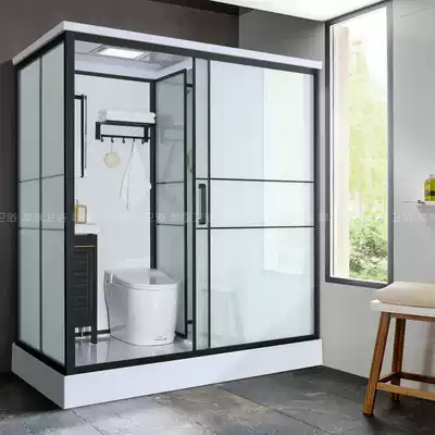 Integrated dressing room integrated whole bathroom rural bath room shower room decoration simple shower room