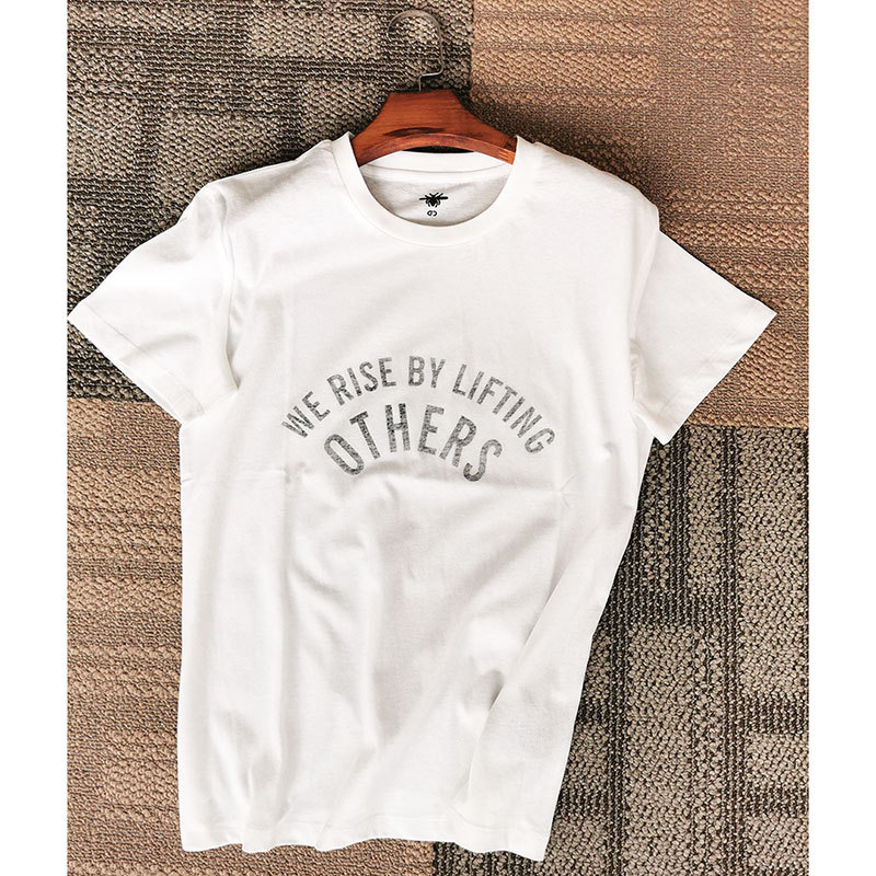 2025 Early Spring New Short-Sleeved Improves Your Own We Rise by Lifting Others Feminist T-Shirt