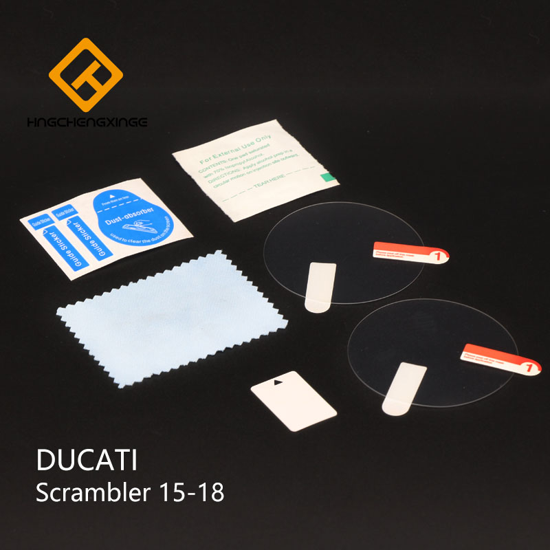 Application of Ducati Scrambler 15 -18 years -18 years meter protective film protective film anti-explosion film