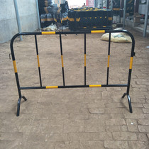 Thickened sprayed iron horse fence Temporary fence Warning fence Safe mobile fence Isolation fence Construction fence