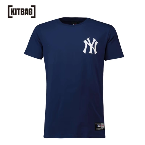 New York Yankee Rishop Longline T -Fish -Dark Blue -Men