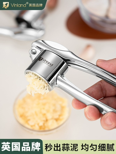 Британский чеснокодавилка, ручной чесночный пресс, зажим для чеснока, выжимка чеснока, чесночный фарш, зажим для измельченного чеснока, бытовой инструмент для пробивания чеснока