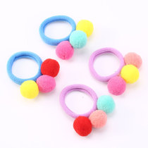  Childrens hair tie rubber band Korean lady ponytail rubber ring Rubber band wild hair jewelry girl headdress hair rope