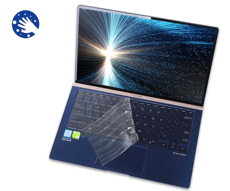 ASUS ASUS Ling Yao U máy tính xách tay 2 thế hệ phim bàn phím 14 inch U4300 máy tính 13.3 inch U3300 bảo hiểm đầy đủ ZenBook bảo vệ tấm che bụi phủ phim - Phụ kiện máy tính xách tay