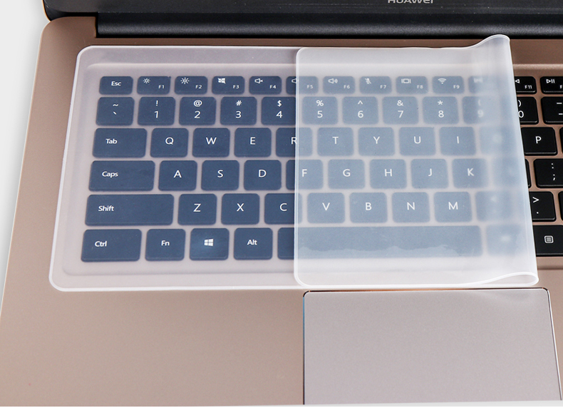 Máy tính xách tay silicon chống bụi máy tính để bàn bảo vệ máy tính để bàn phim bảo vệ Lenovo ASUS Dell Sony phổ quát toàn diện - Phụ kiện máy tính xách tay dán bàn phím laptop